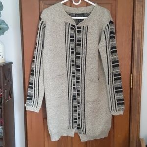 Warm trendy cardigan